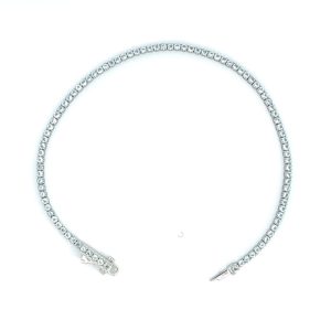 Natural Aquamarine Gemstone Tennis Bracelet
