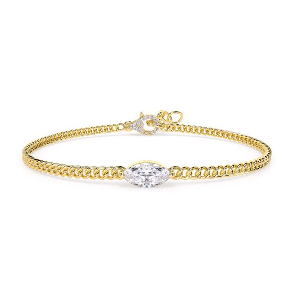 Cuban Bracelet Marquise G