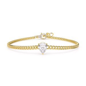 Cuban Bracelet Pear G