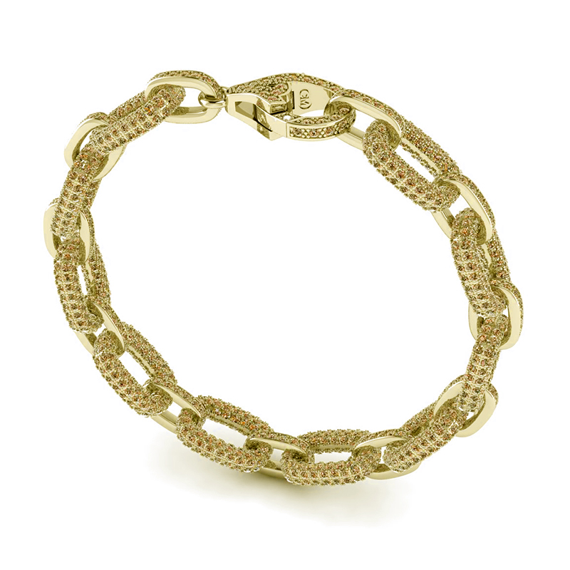 Diamond Large Link Bracelet G2