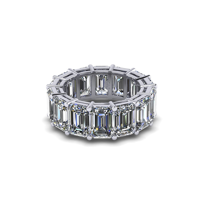 15 Carat Emerald Eternity Band 1