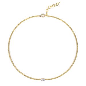 Cuban Necklace Marquise G