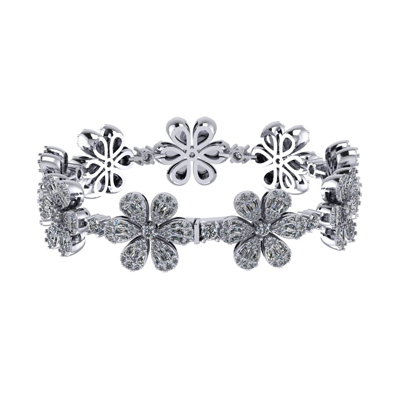 Daisy Diamond Bracelet 2