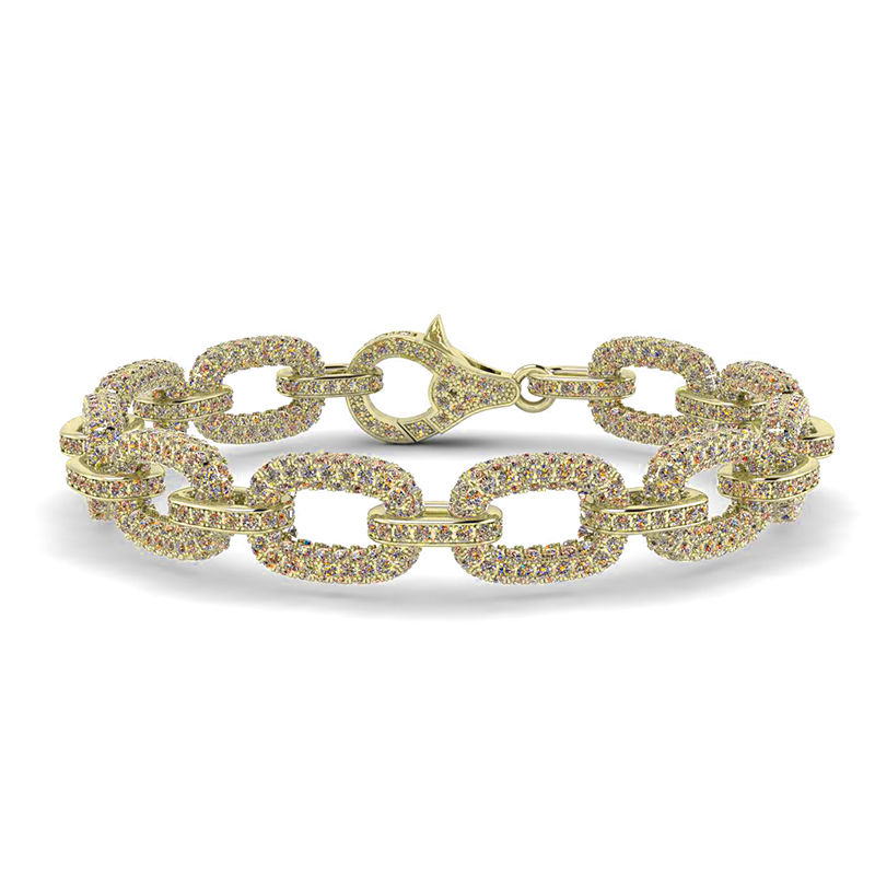 Diamond Large Link Bracelet G1