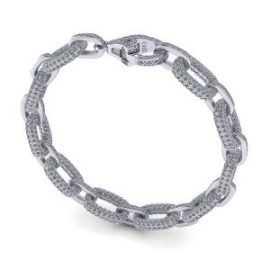Diamond Large Link Bracelet 2