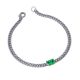 Diamond Necklace Emerald Center W2