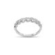 Thin Diamond Cuban Ring White 3