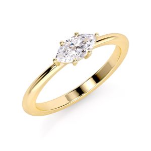 Marquise Solitaire Ring