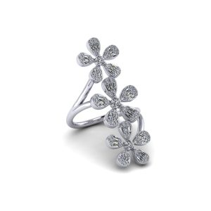 Triple Daisy Ring 1