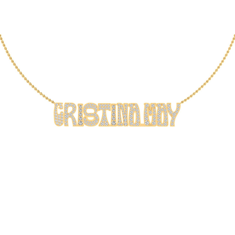 Cristina May Gold Necklace Y